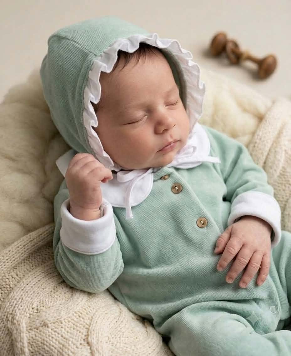 Babygrow Doce sonho verde