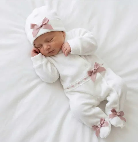 Babygrow e gorro princesa