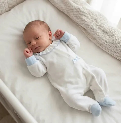 Babygrow Branco/Azul