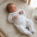 Babygrow Branco/Cinza