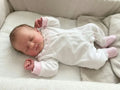 Babygrow Branco/Rosa