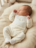 Babygrow pérola/Bege para personalizar
