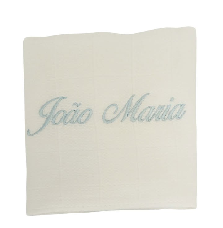 Fralda Personalizada com 2 Nomes