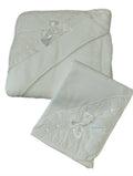 Conjunto toalha e fralda