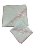 Conjunto toalha e fralda